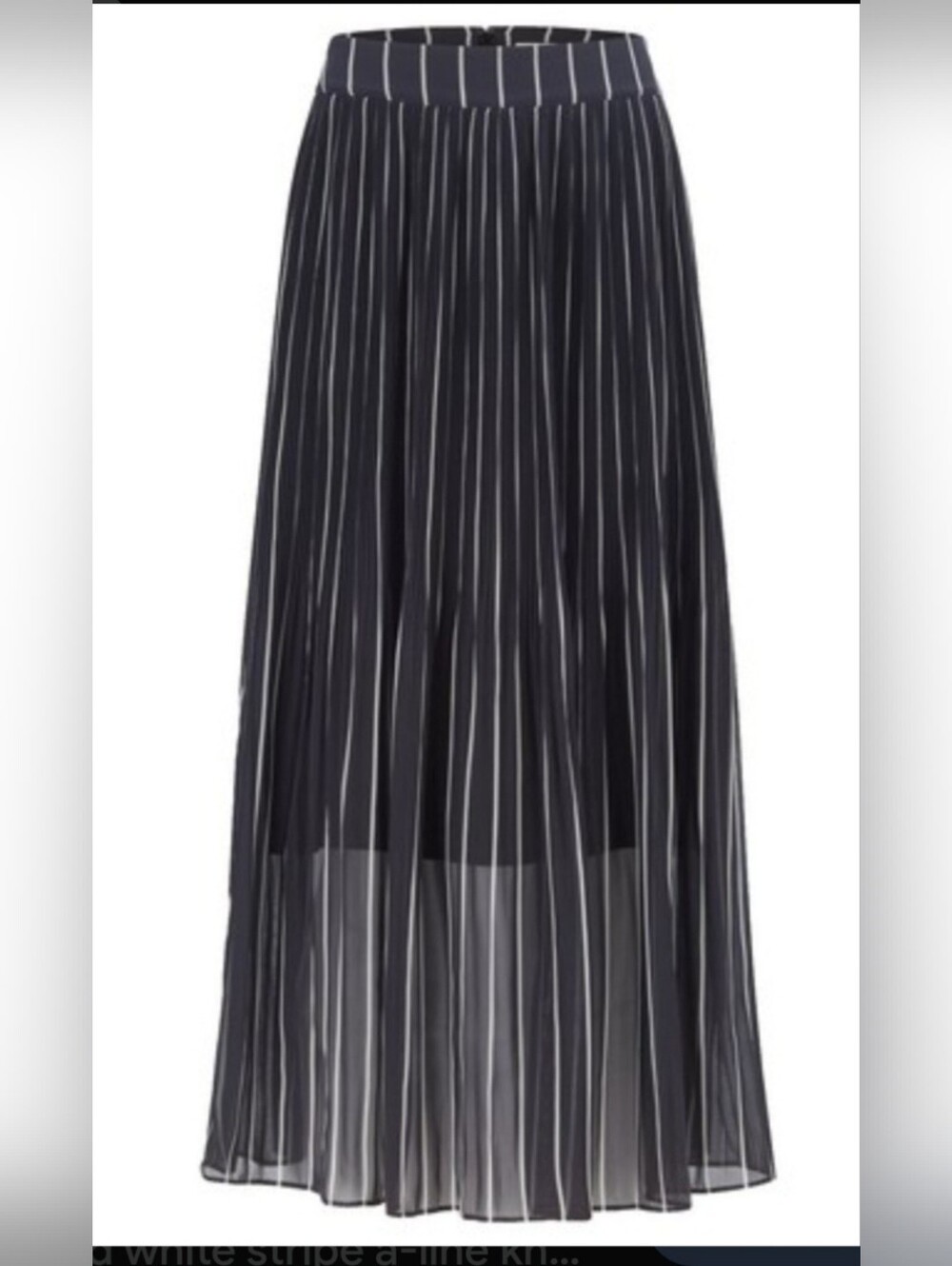Boss Black Maxi Skirt